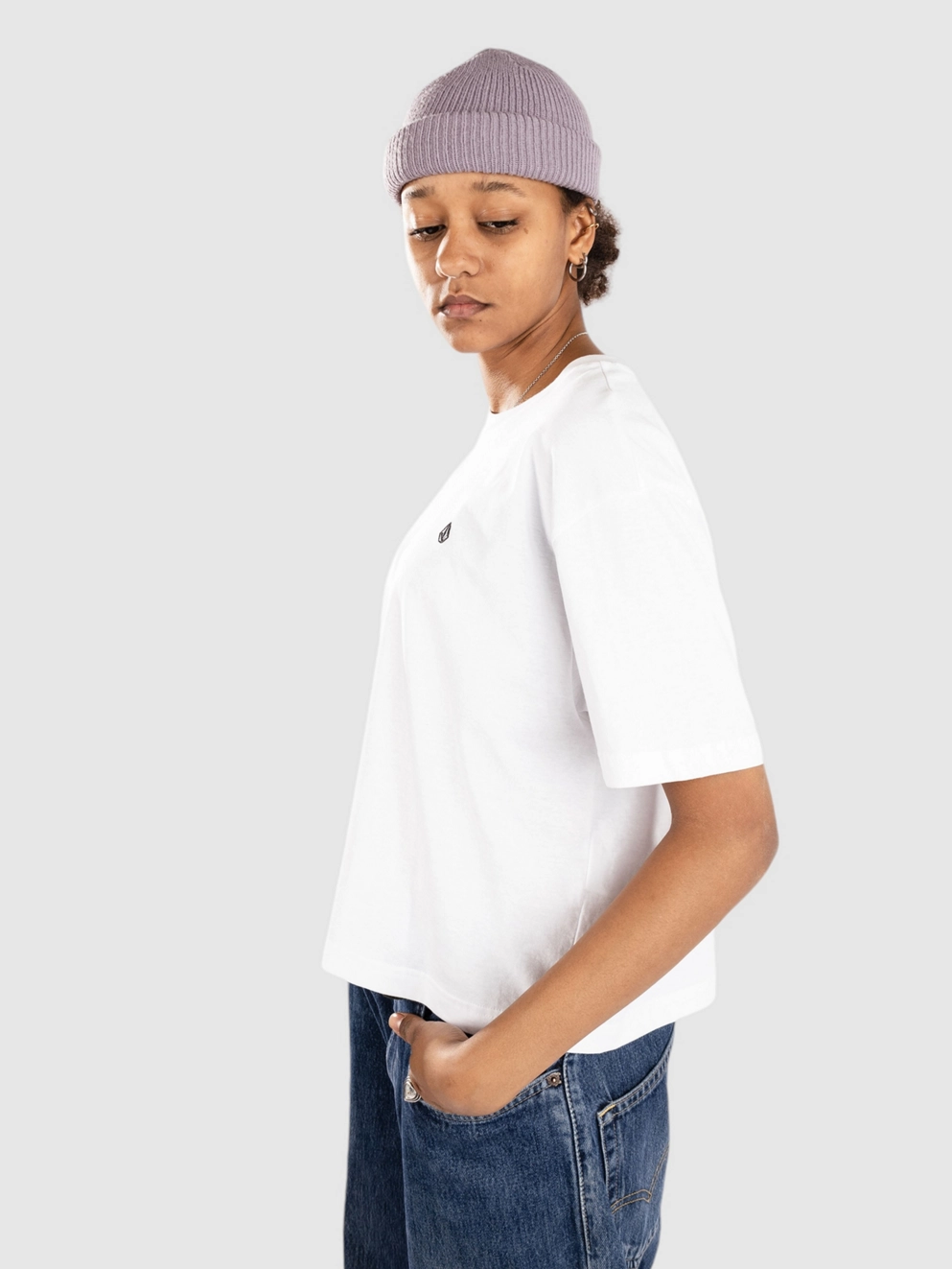 Volcom Stone Blanks Up T-Shirt white