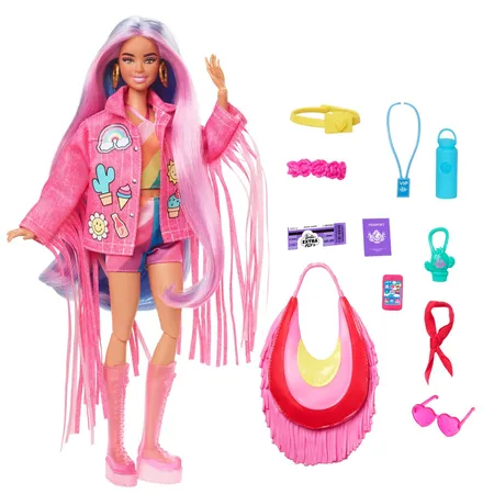 Barbie Extra Fly Barbie-Puppe im Wüstenlook