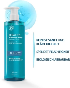 DUCRAY KERACNYL Reinigungsgel, 400 ml
