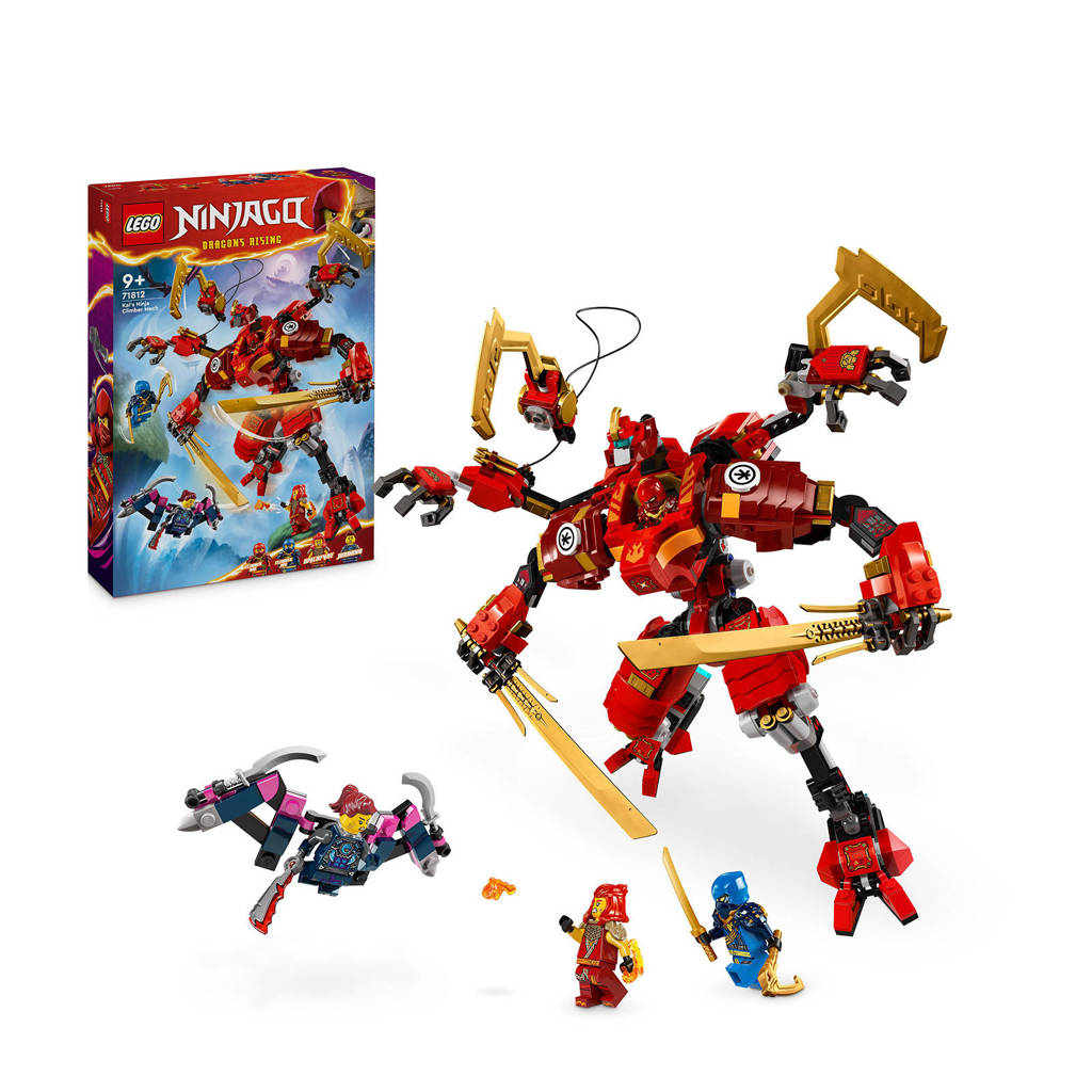 Mooie grote ninjagoKai's ninjaklimmecha Actiefiguur Speelgoed voor Rollenspellen 71812