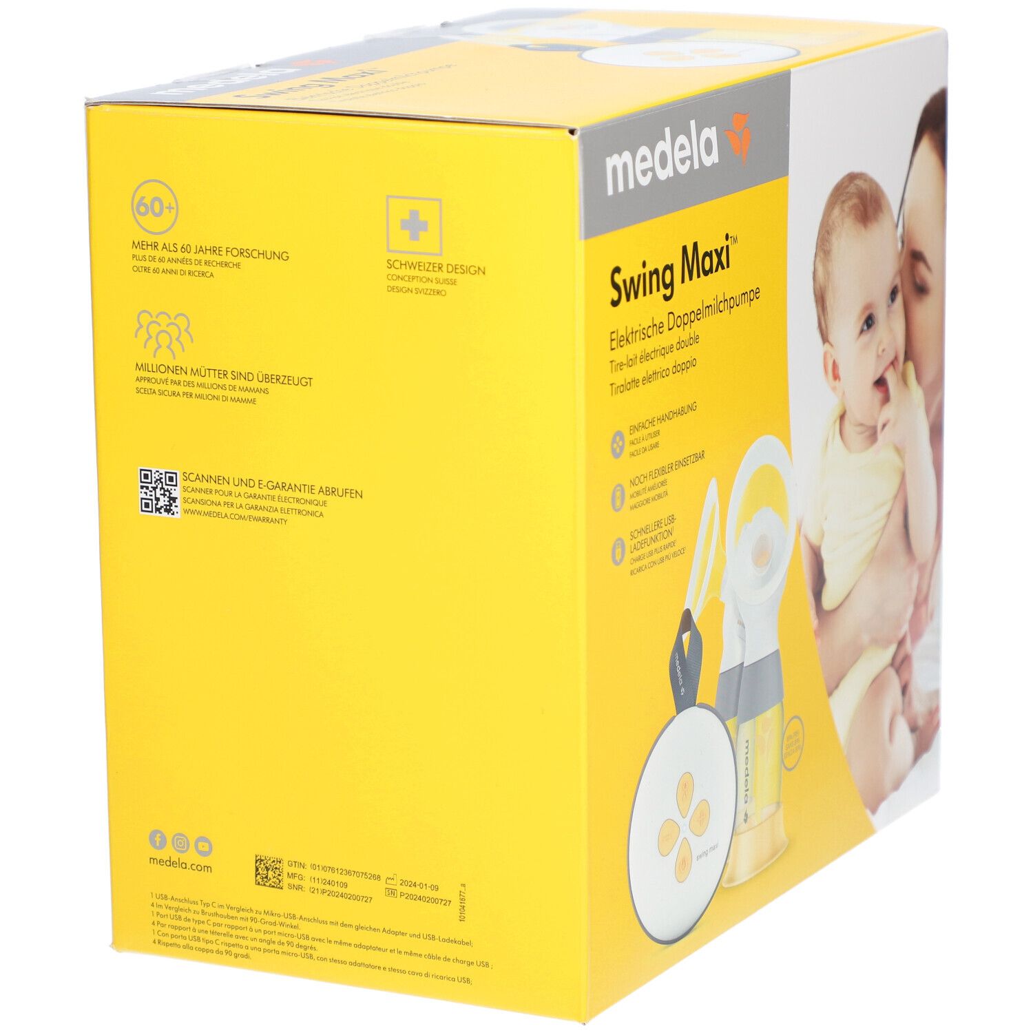 MEDELA Swing Maxi Double Electric Milchpumpe