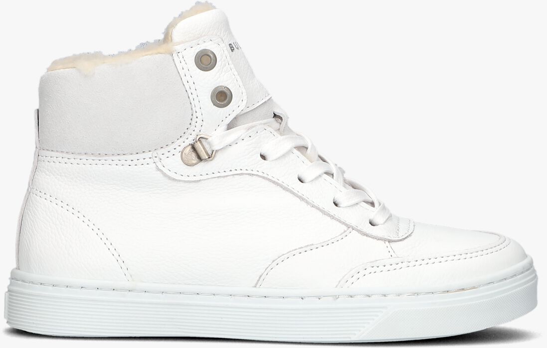 BULLBOXER witte bullboxer hoge sneaker aop510e6l