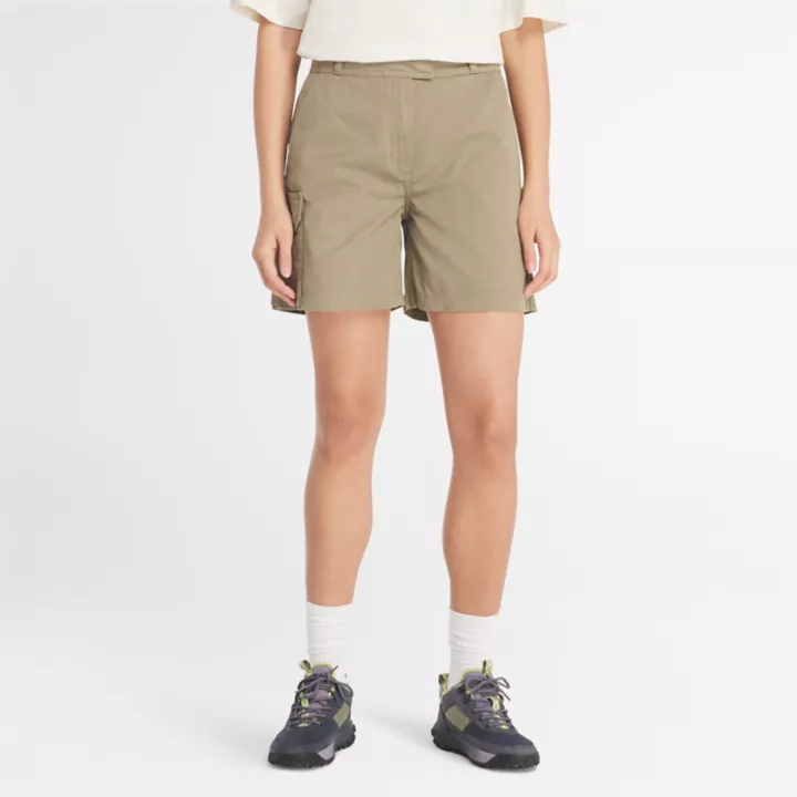 Short cargo utilitaire Brookline pour femme en vert