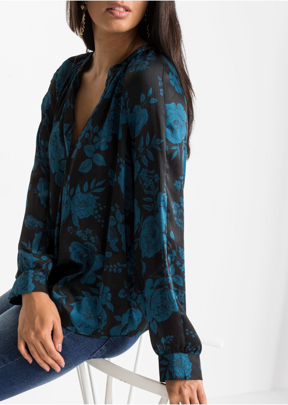 Blouse-tunique imprimée