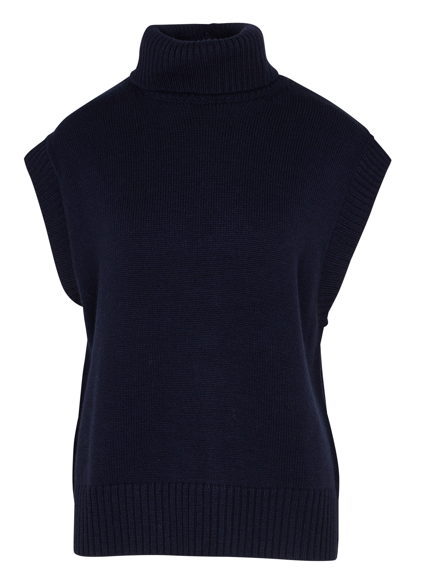 ENOR - Pull droit à col roulé | Bleu