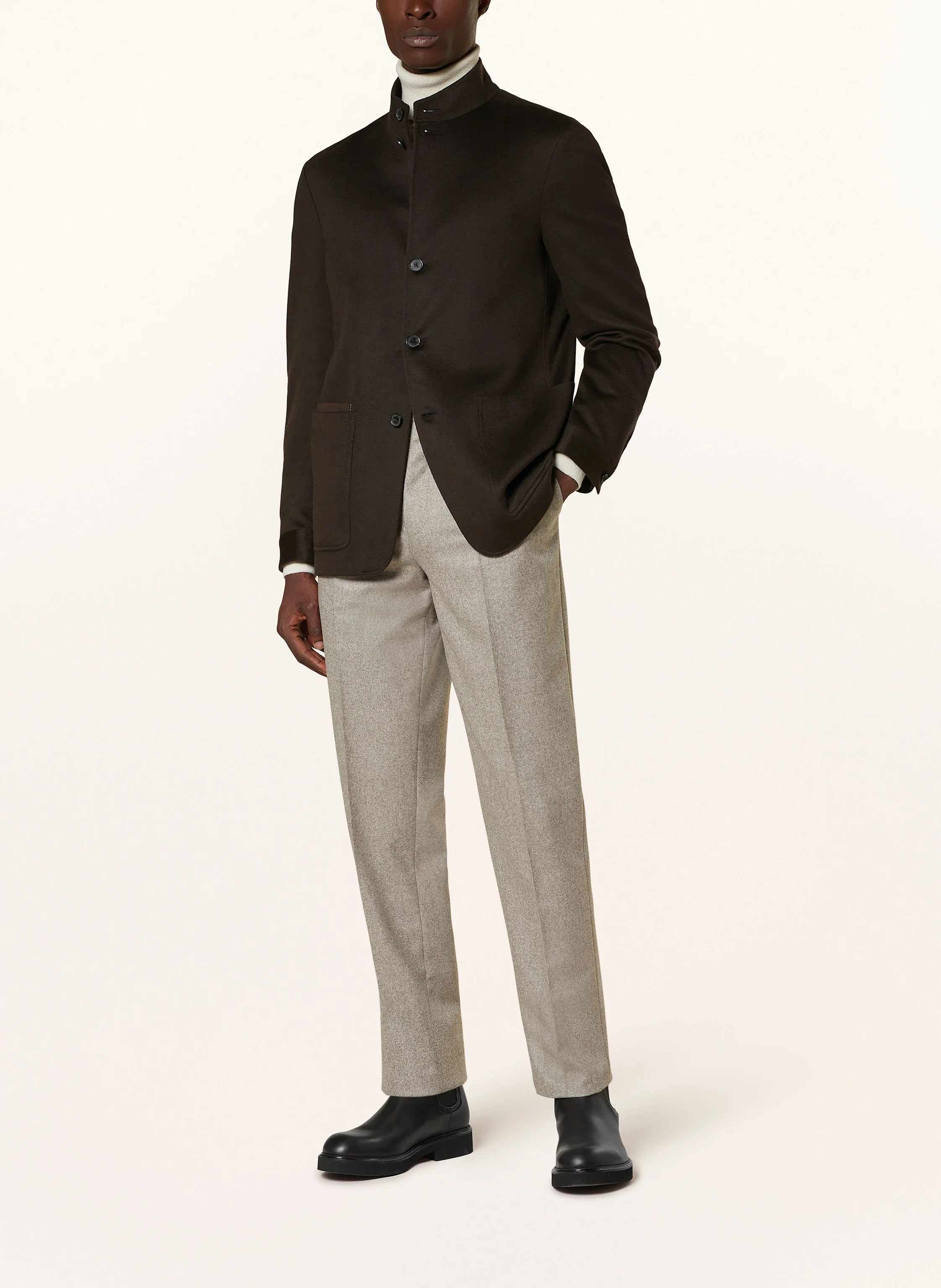 ZEGNA Cashmere-Sakko Slim Fit