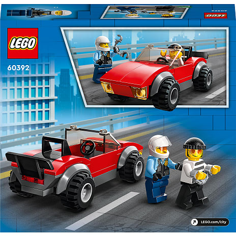 LEGO City 60392 Politimotorcykel på biljagt