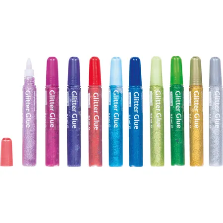 BRUNNEN Glitterglue, 10 Farben