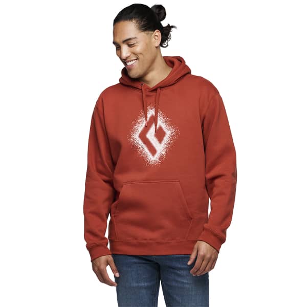 Sweat escalade BLACK DIAMOND CHALKED UP 2.0 PO HOODY BURNT SIENNA