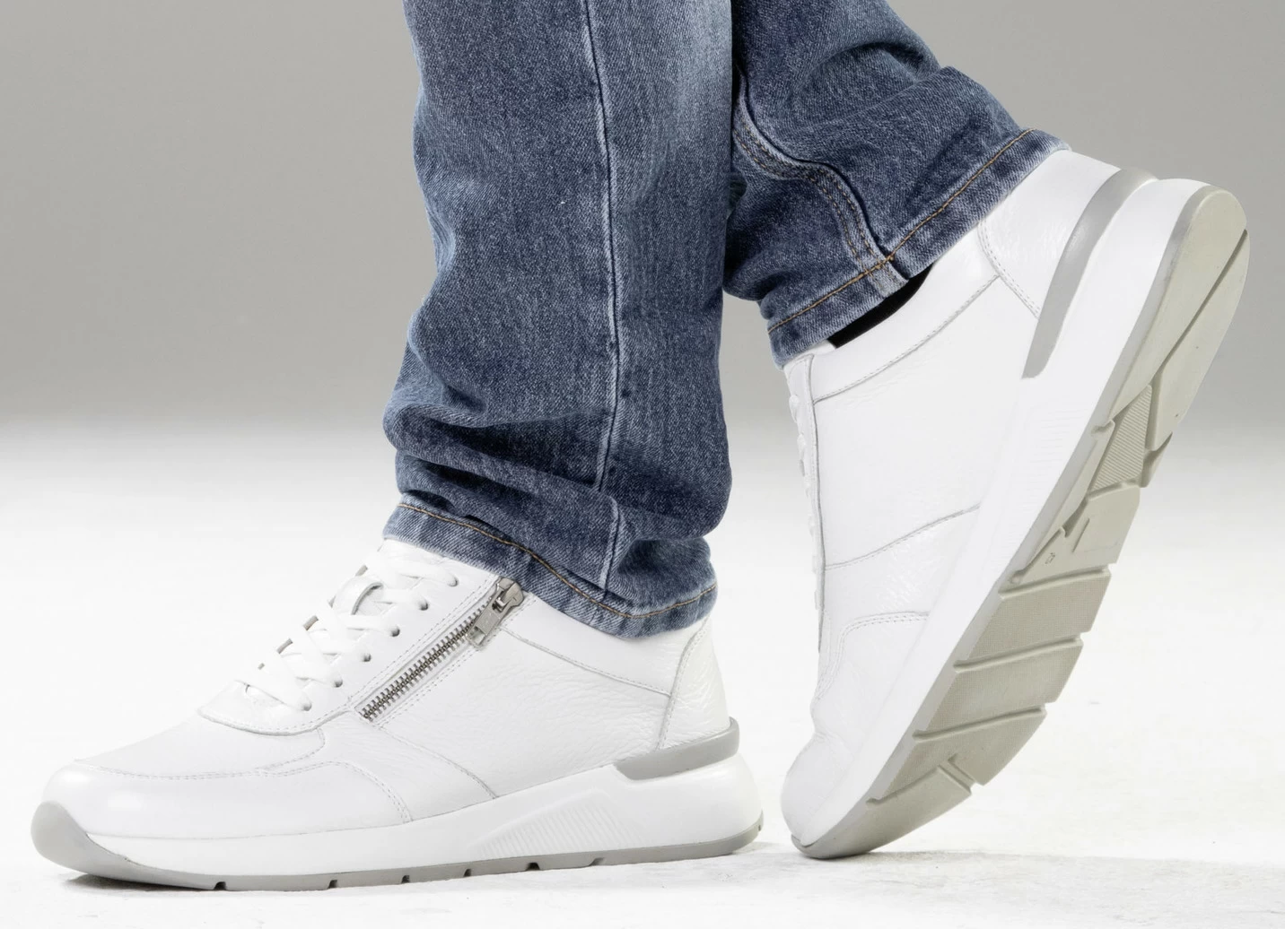 GINO GALANTE Sneaker aus Hirsch-Nappaleder