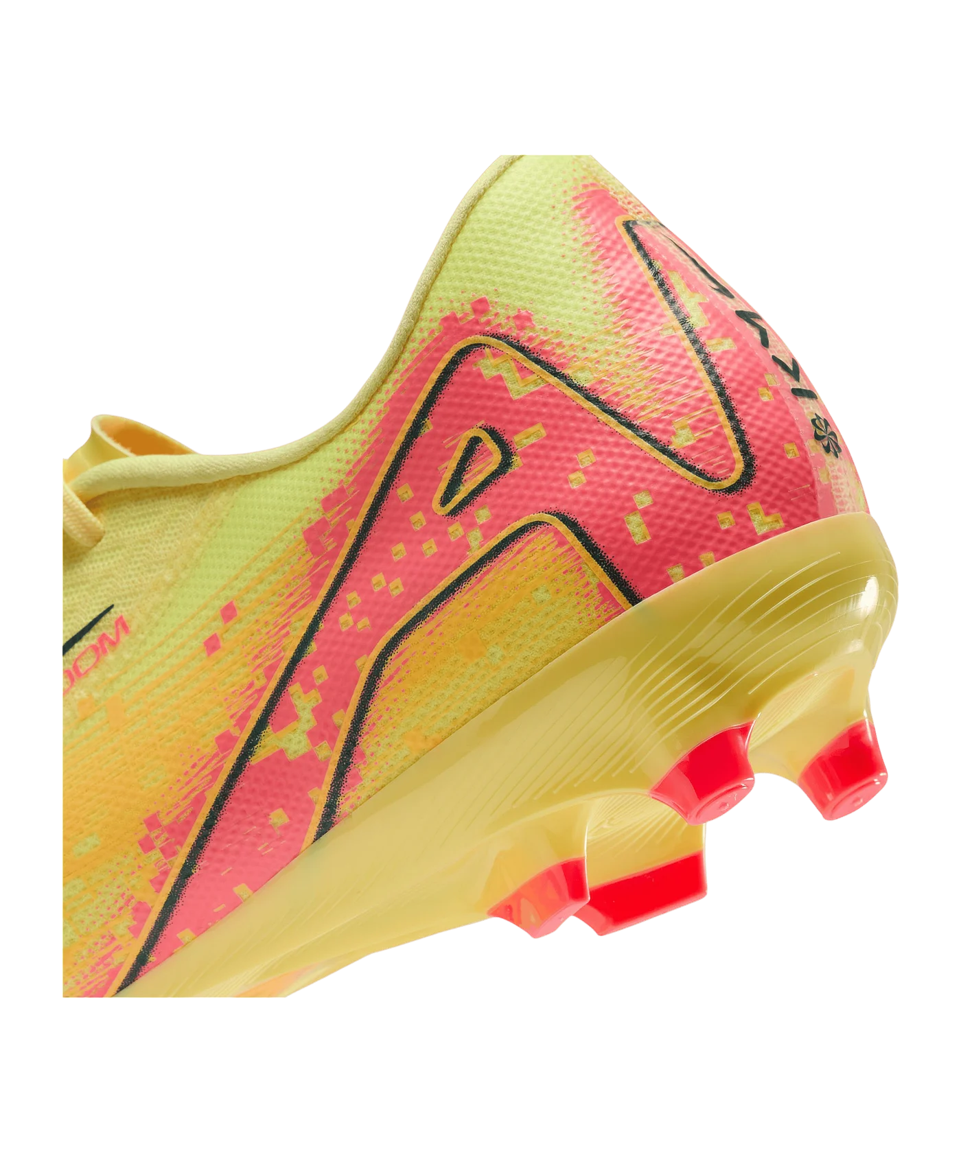 Nike Air Zoom Mercurial Vapor XVI Academy FG/MG Mbappe Signature Orange Blau F800