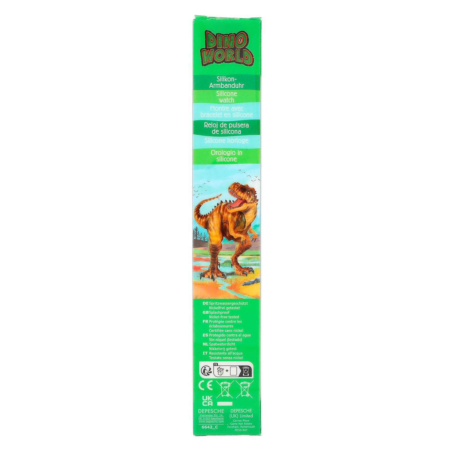 Dino World Horloge - Groen