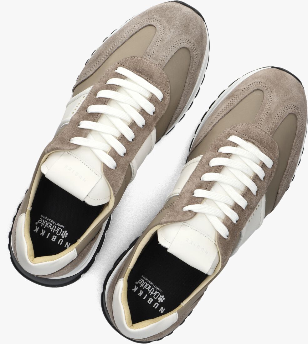grijze nubikk lage sneakers glen hendrix