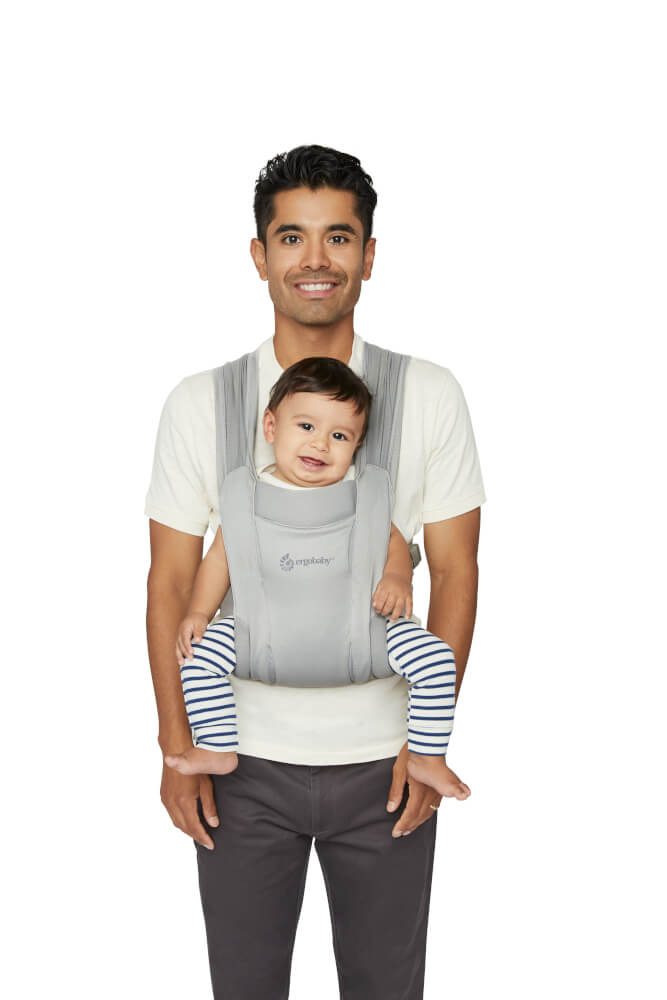Embrace Neugeborenentrage - Soft Air Mesh - Soft Grey