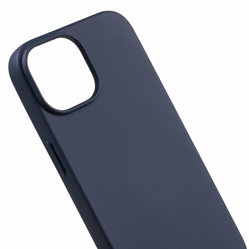 Mercury Goospery - iPhone 15 Gummi Case Hülle - Dunkelblau (Matt)