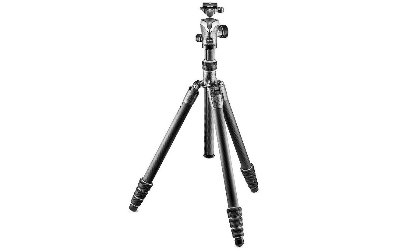 Stativ Traveler Kit S-2 4-teilig<br>Robustes, professionelles Dreibeinstativ mit 4 Beinsegmenten
