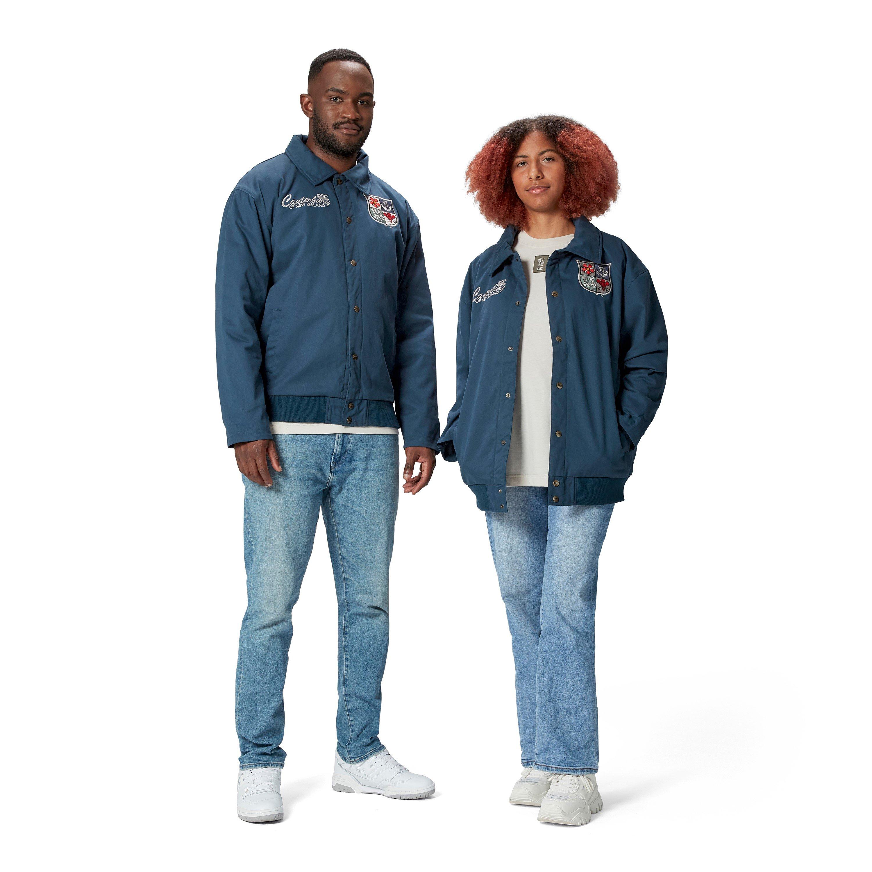 Canterbury British and Irish Lions Heritage Quilted Jacket Adults