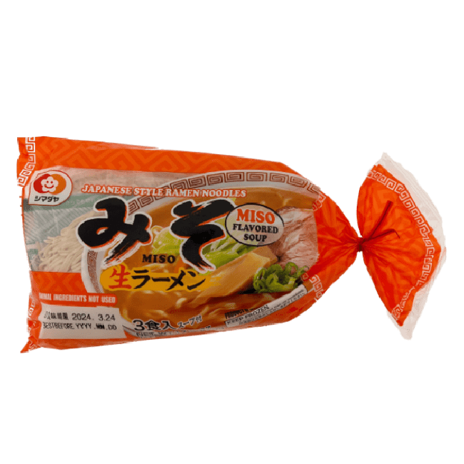 Bevroren Japanse Ramen Noedels met Miso 450g