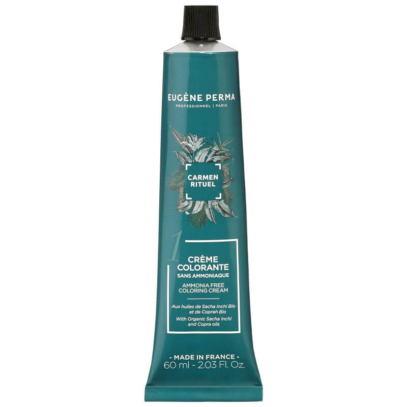 Coloration sans ammoniaque Carmen Rituel n° 1.00 noir Eugène Perma 60ML