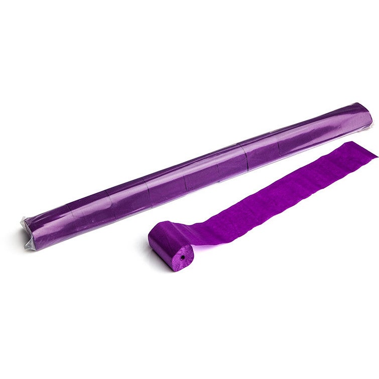 Magic FX STR04PR papieren streamers 20mx5cm paars 10st