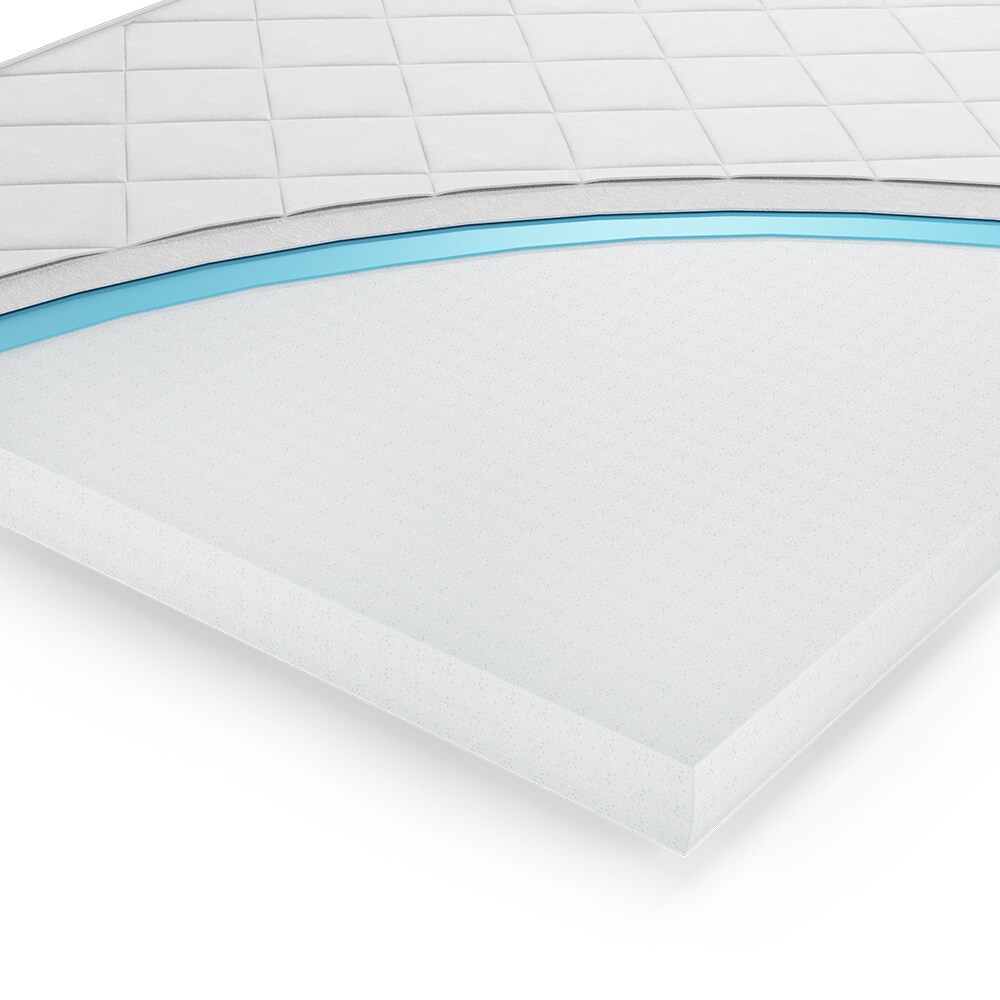 VitaliSpa Komfortschaum Topper Matratzenauflage 90x200cm Matratzentopper 6cm