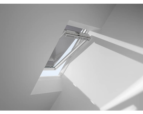 VELUX Advantage Set: Warmtewerend zonnescherm, transparant zwart, en honingraat plisségordijn, zwart, FOP C02 1047S
