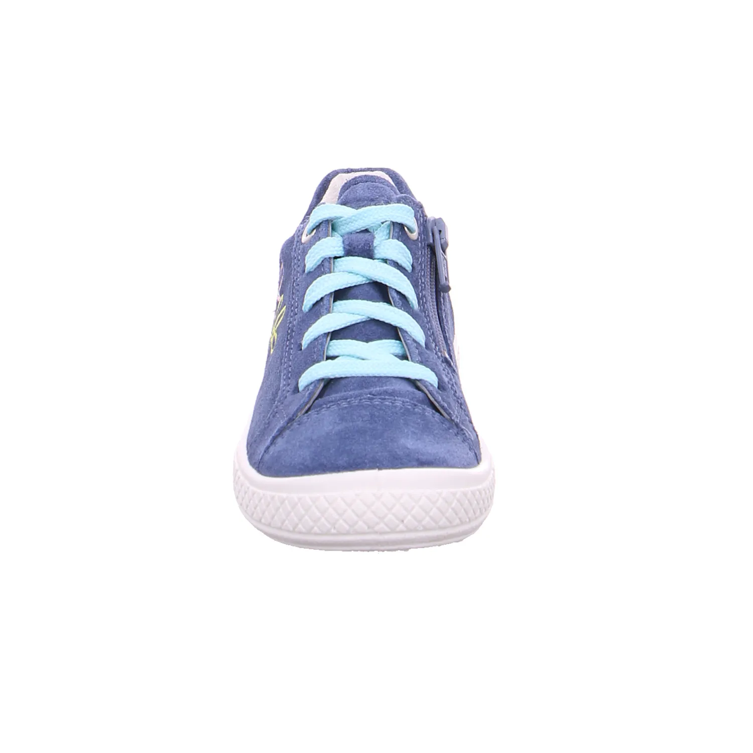 SUPERFIT Kleinkinder-Halbschuh Binder Blau Leder  Sneaker