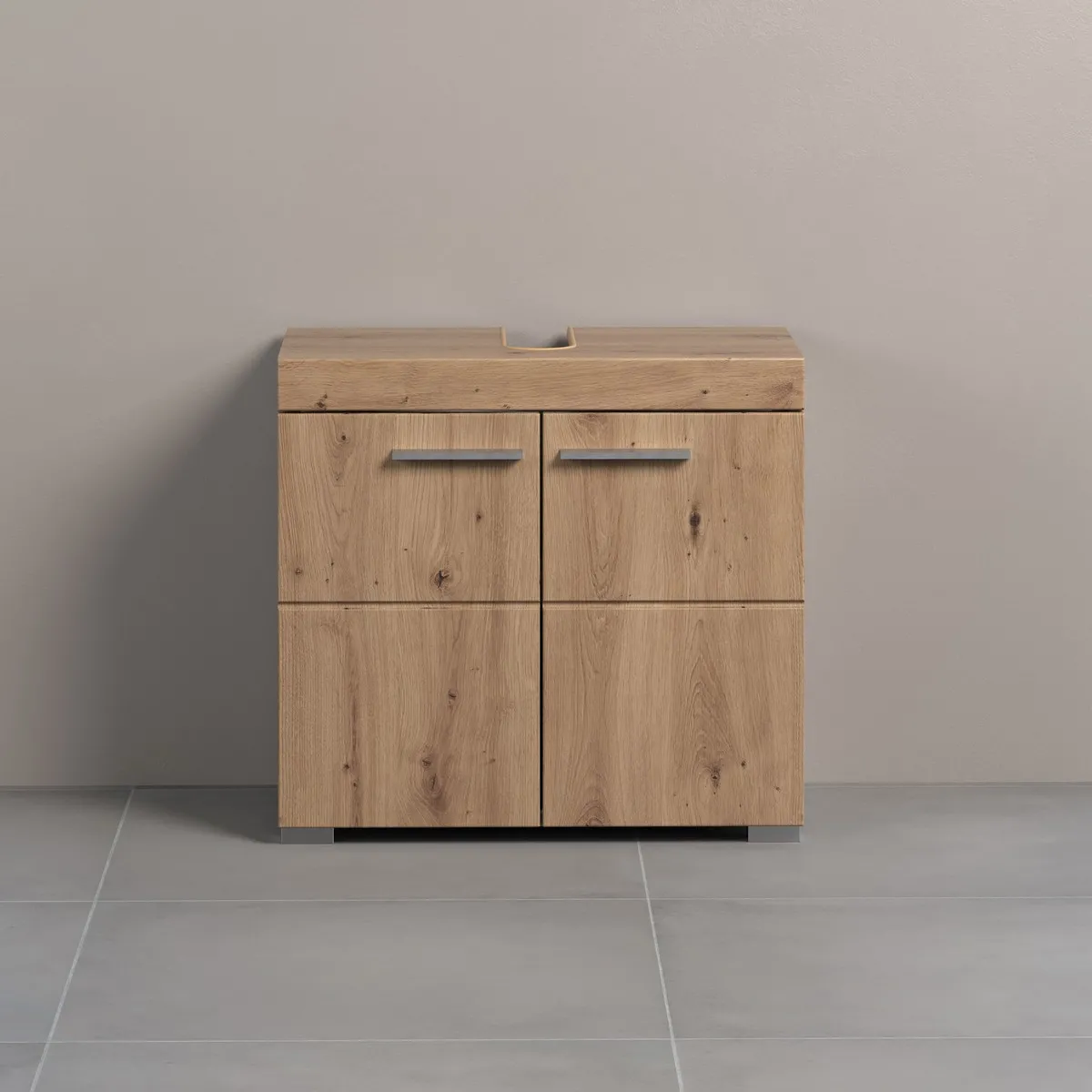 EPIKASA Meuble sous lavabo Amanda - Marron