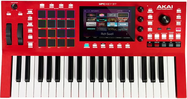 Akai MPC Key 37 sampler-arbeidsstasjon