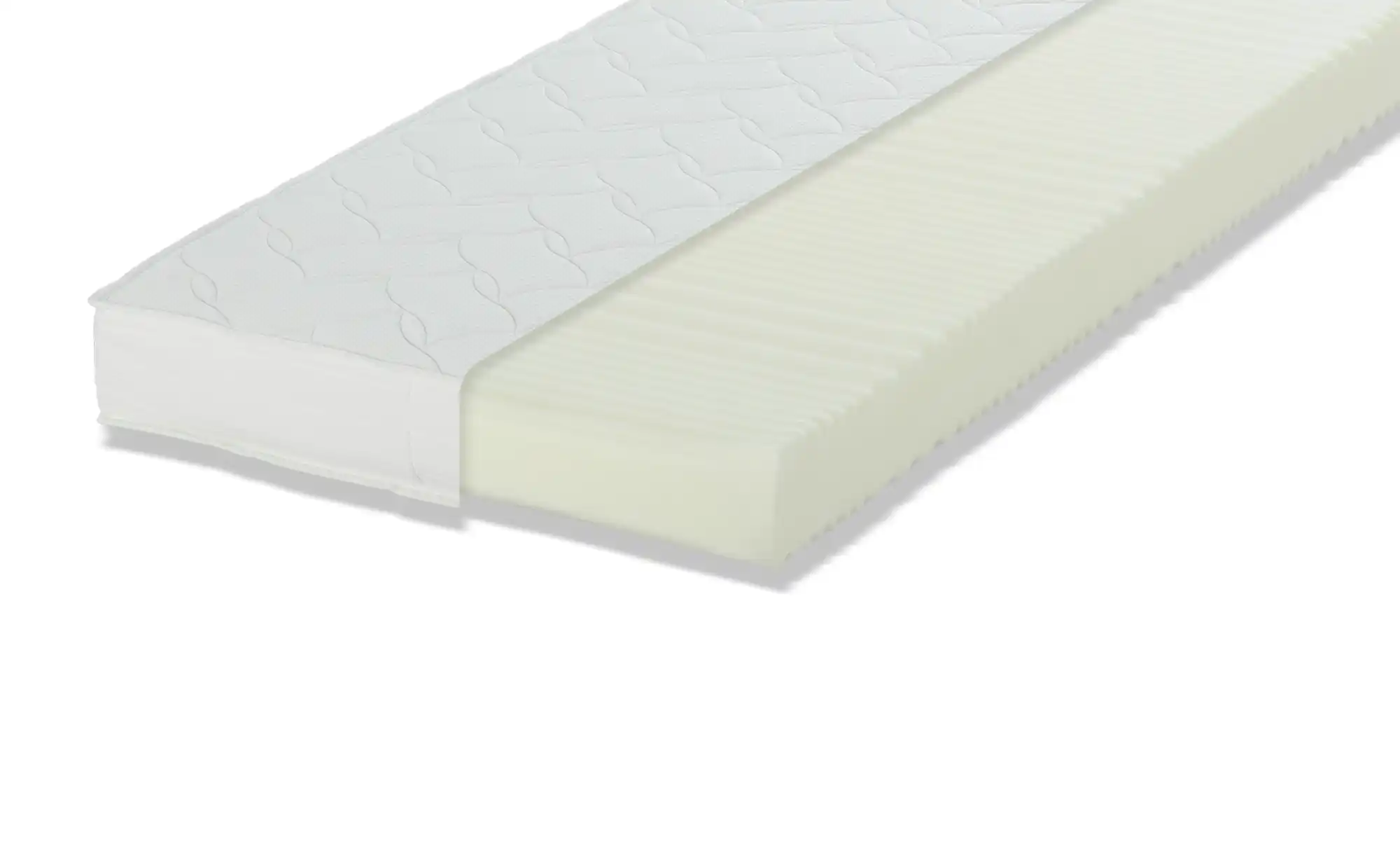Komfortschaummatratze mit wärmender Lammflor-Seite Elegant Lammflor