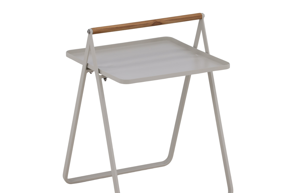 Tuin bijzettafel Ylva - 45 x 45 cm Beige