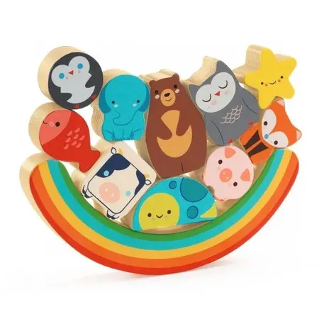 Djeco Puzzle: 2in1 Balance Rainbow