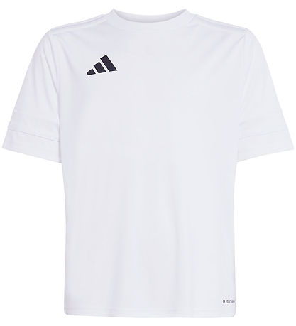 adidas Performance T-Shirt - SQUA25 JSY Y - Weiß/Schwarz
