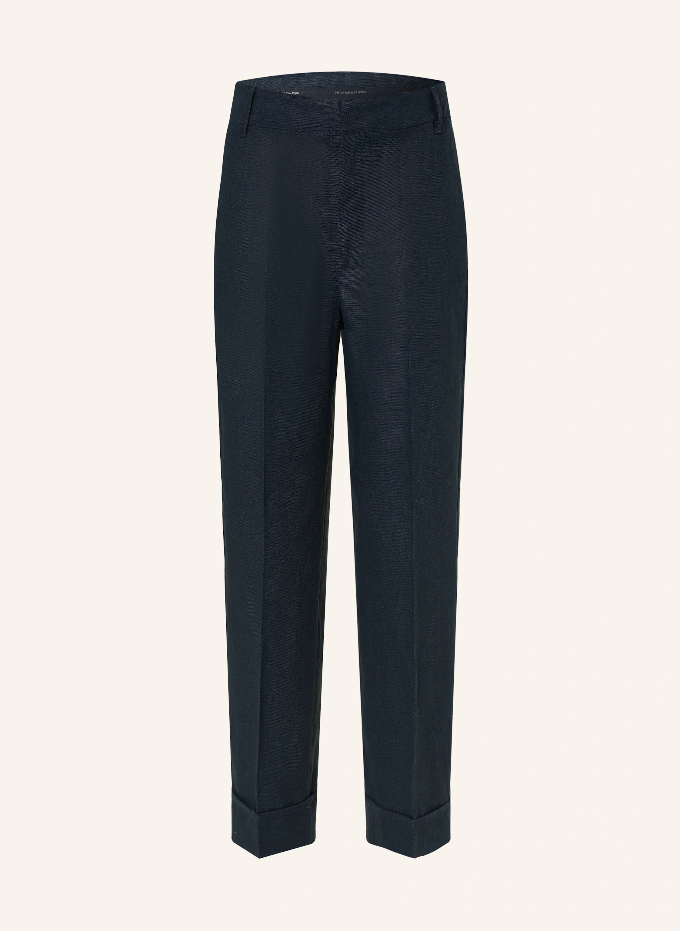 S Max Mara 7/8-Hose ANSELMO aus Leinen
