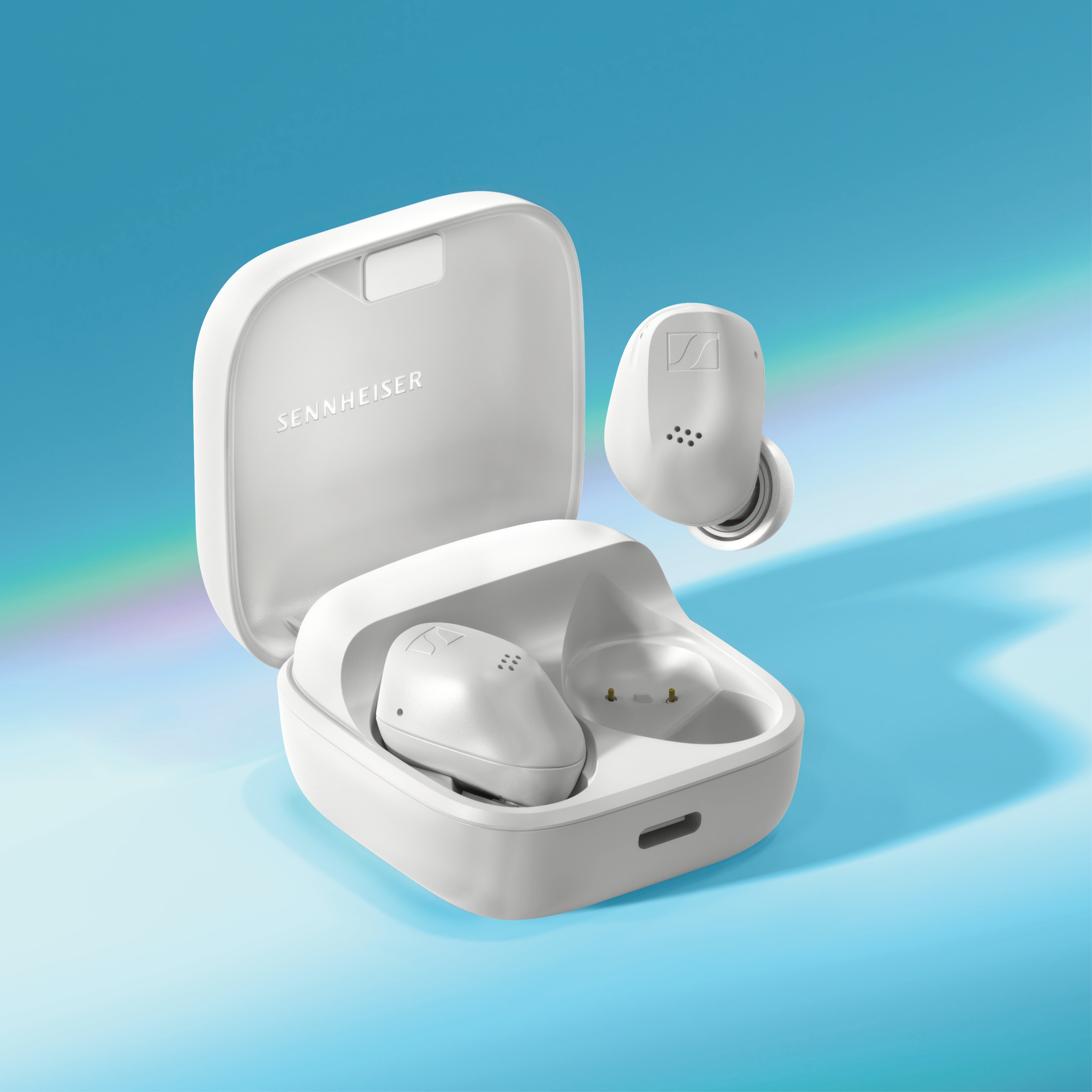 Sennheiser Accentum True Wireless White oordopjes