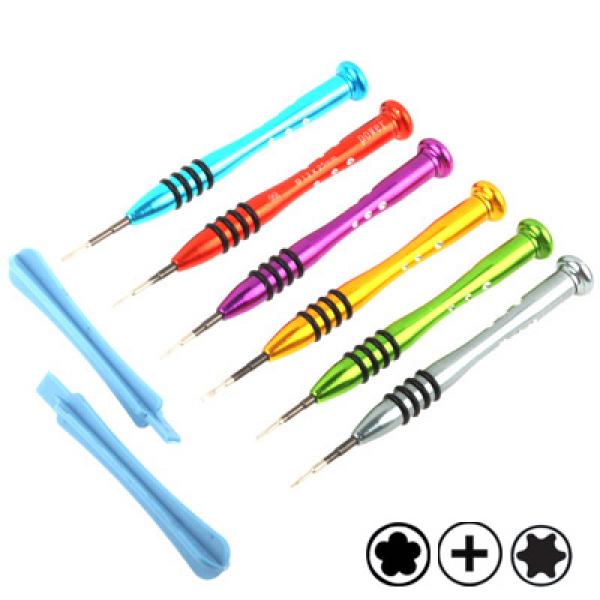 8in1 Profi Schraubendreher Werkzeug Set Handy Reparatur für iPhone / Samsung
