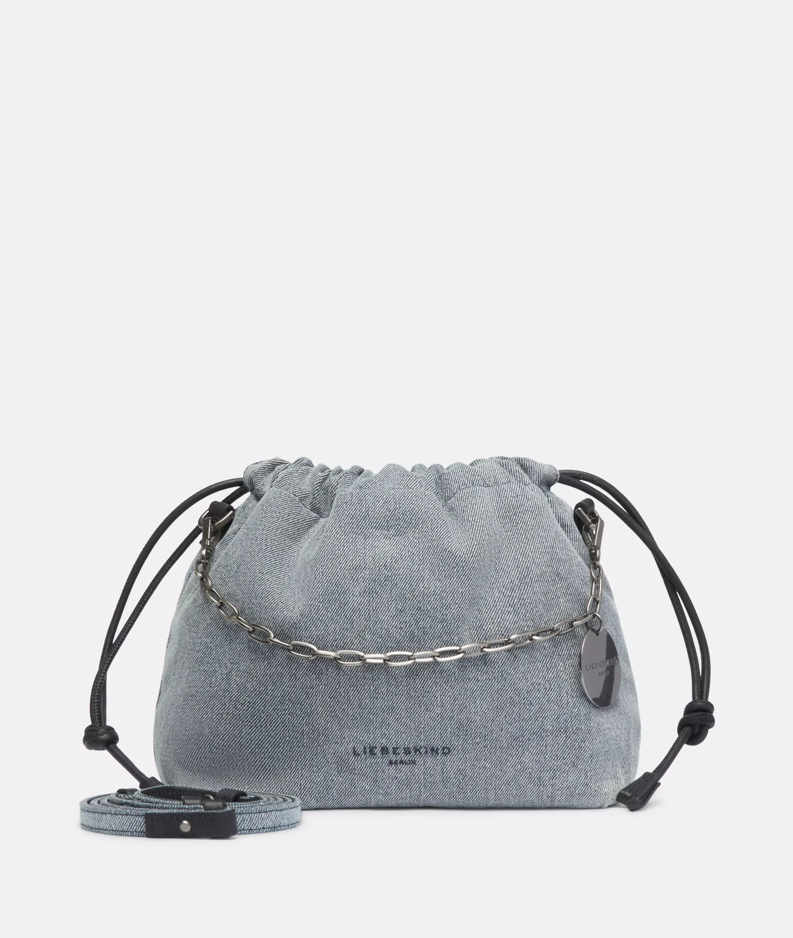 Denim Lya II Hobo S Handy pouch bag made from denim