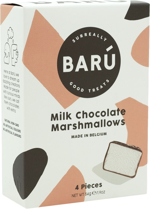 Barú Milk chocolate marshmallows 60 gr