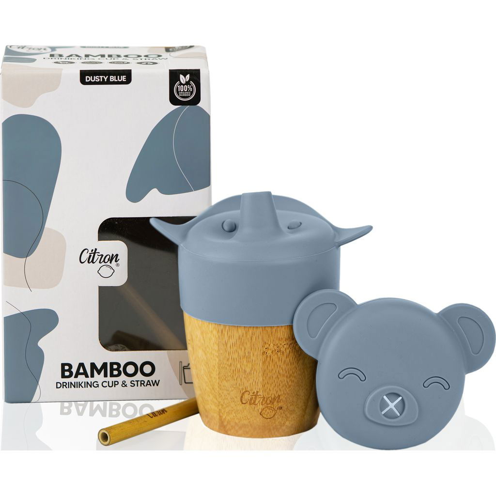 CitronCitron   Bambus Trinkbecher blue