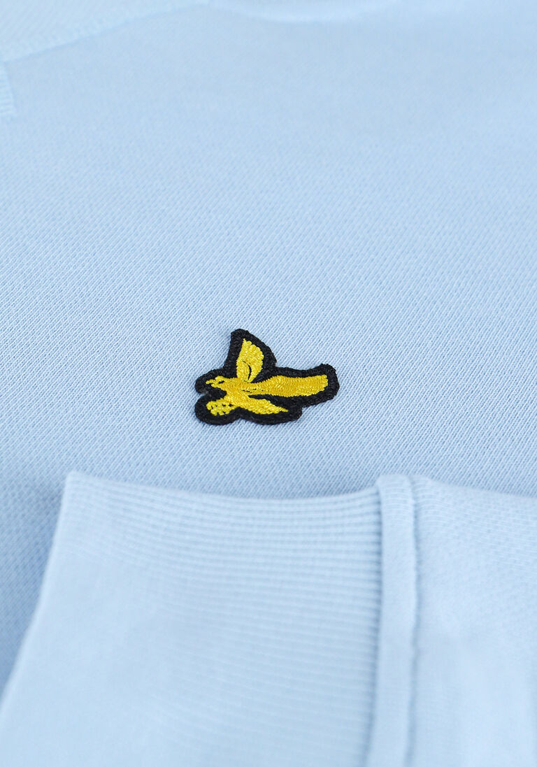LYLE & SCOTT lichtblauwe lyle & scott trui crew neck sweatshirt