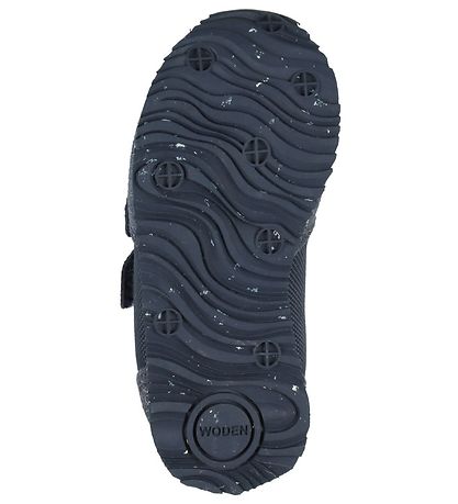 Woden Schuhe - Sandra Pearl - Navy m. Glitzer