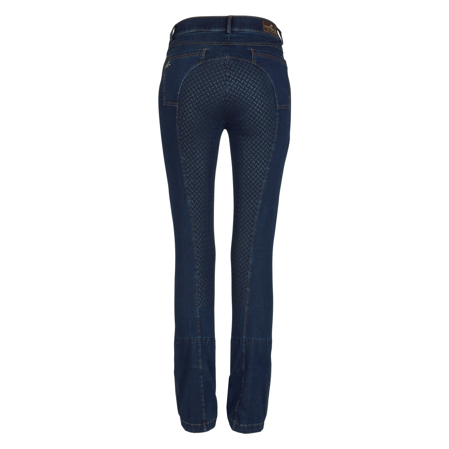black forest Jeans-Jodhpur-Reithose mit Grip-Vollbesatz  - denim