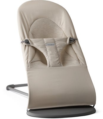 BabyBjörn Balance Soft Vippestol Tri-Fabric, Sandgrå