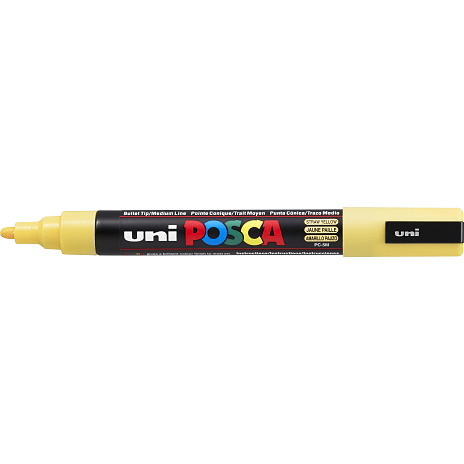 Posca PC5M vandbaseret tusch - strågul