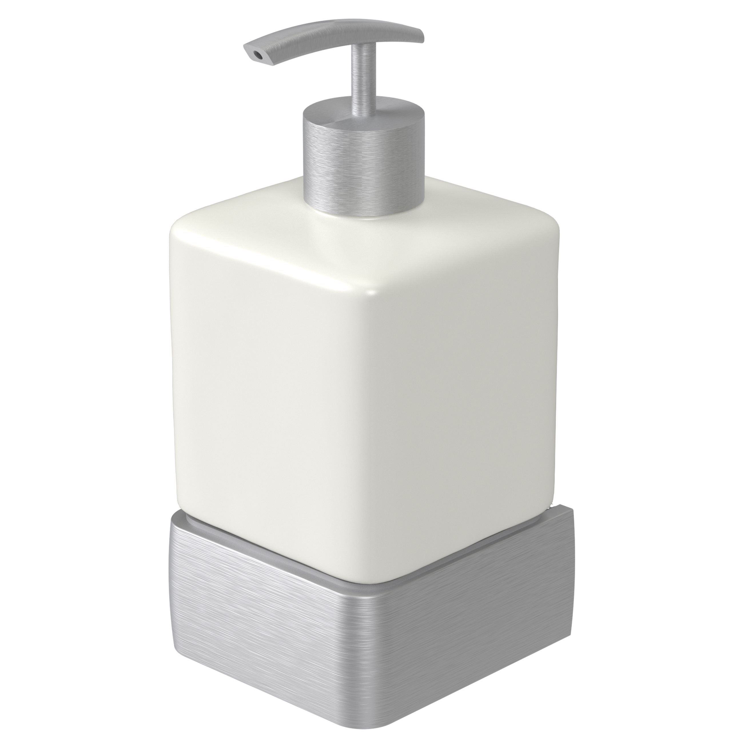 Haceka Aline zeepdispenser geborsteld aluminium