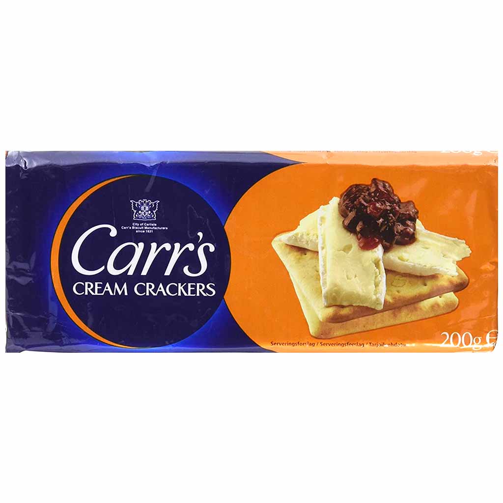 Carr's Cream Crackers 200g MHD:6.9.25