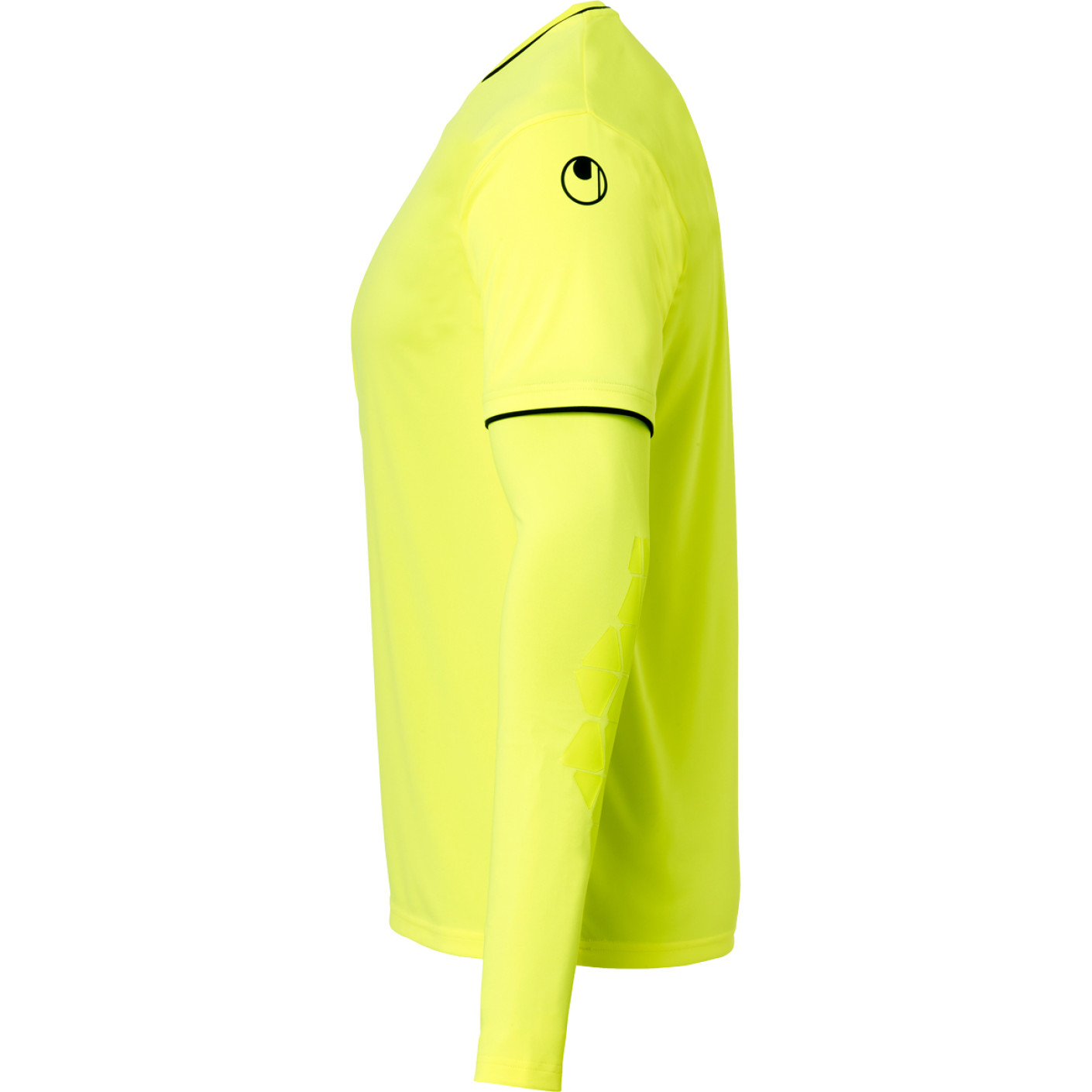 Uhlsport Save Keepersshirt Kids Felgeel Zwart