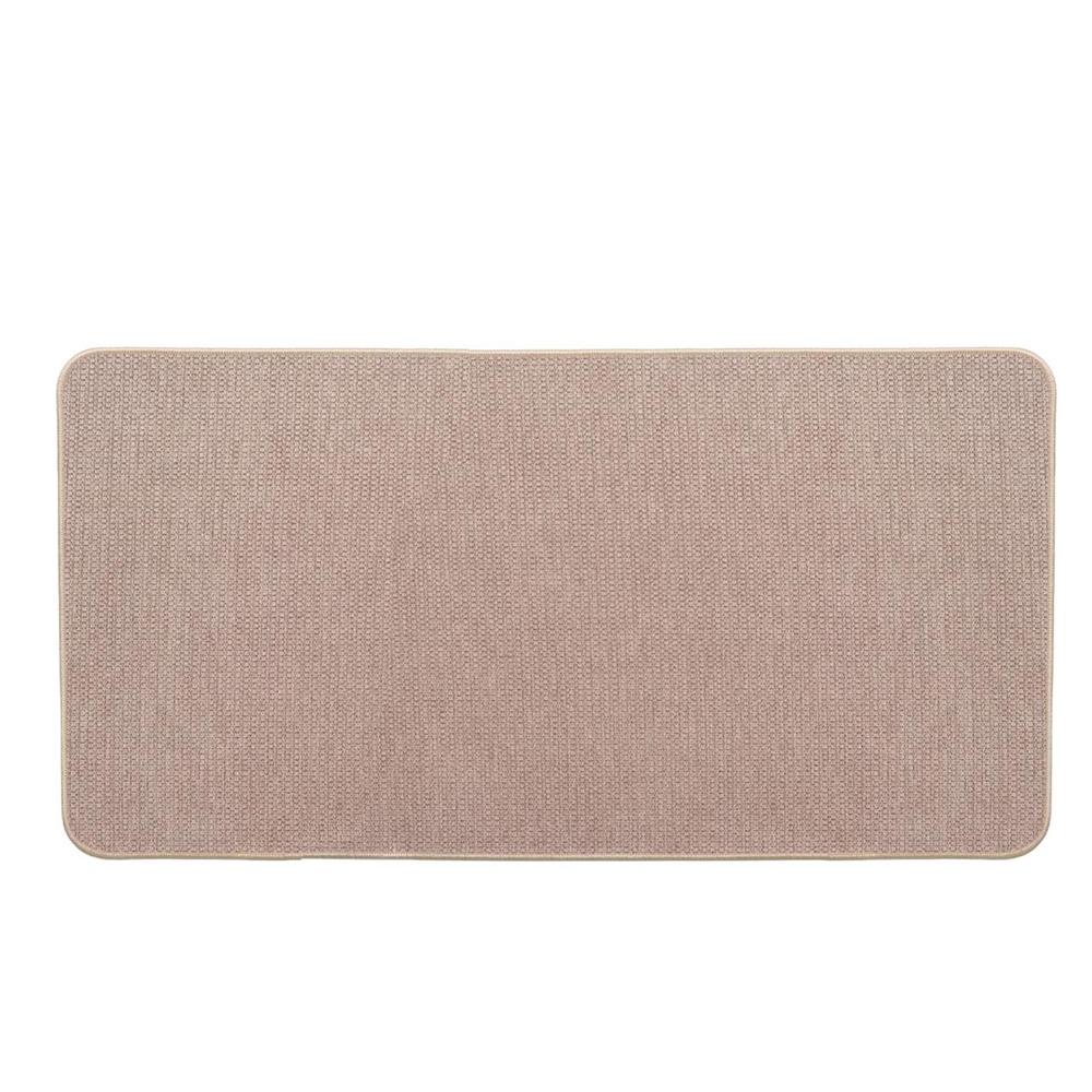NO MARK Tapis Beige Luance 45x80cm Velours