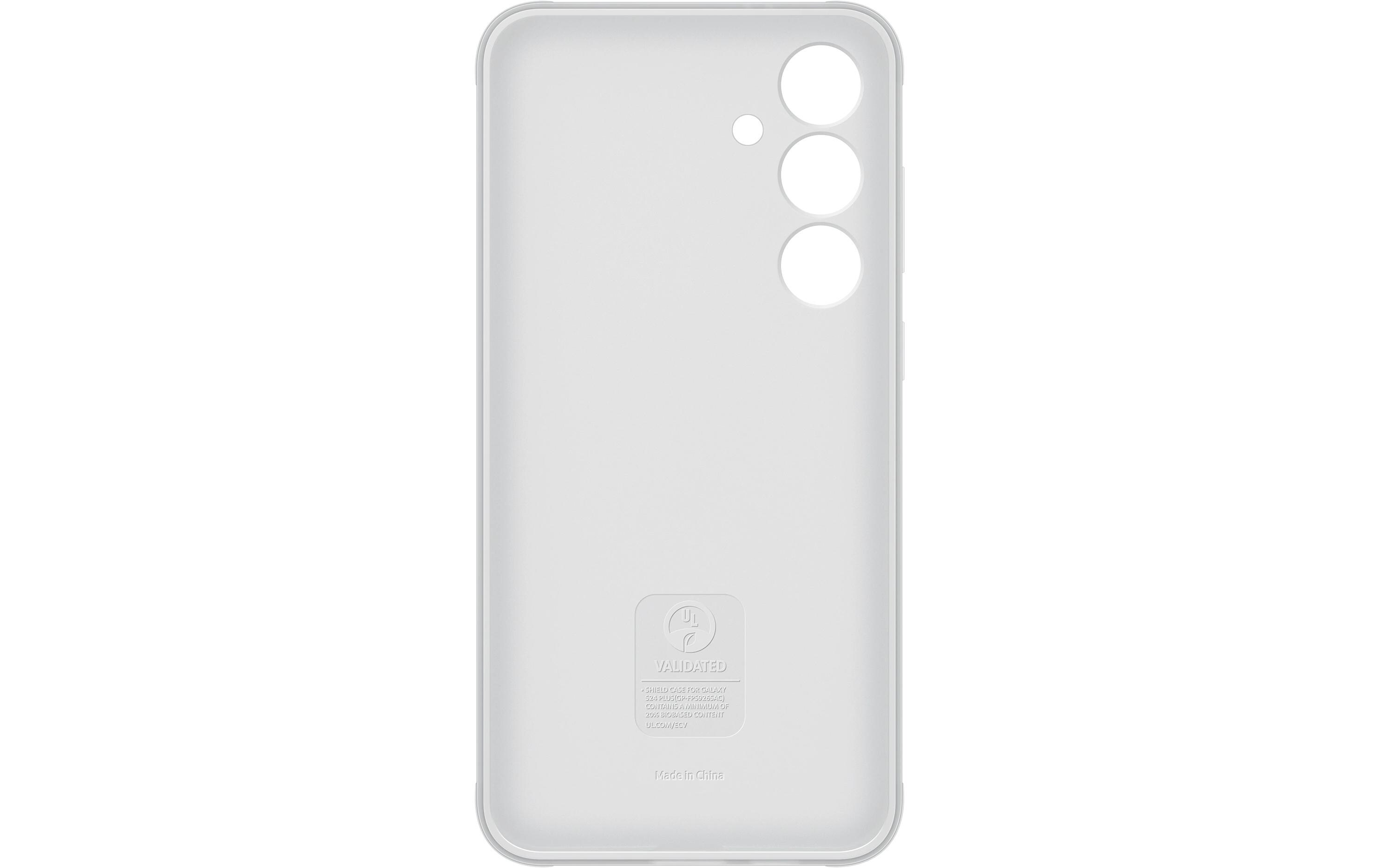 Back Cover Shield Case Galaxy S24+ WeissRobuste Schutzhülle für das Samsung Galaxy S24+