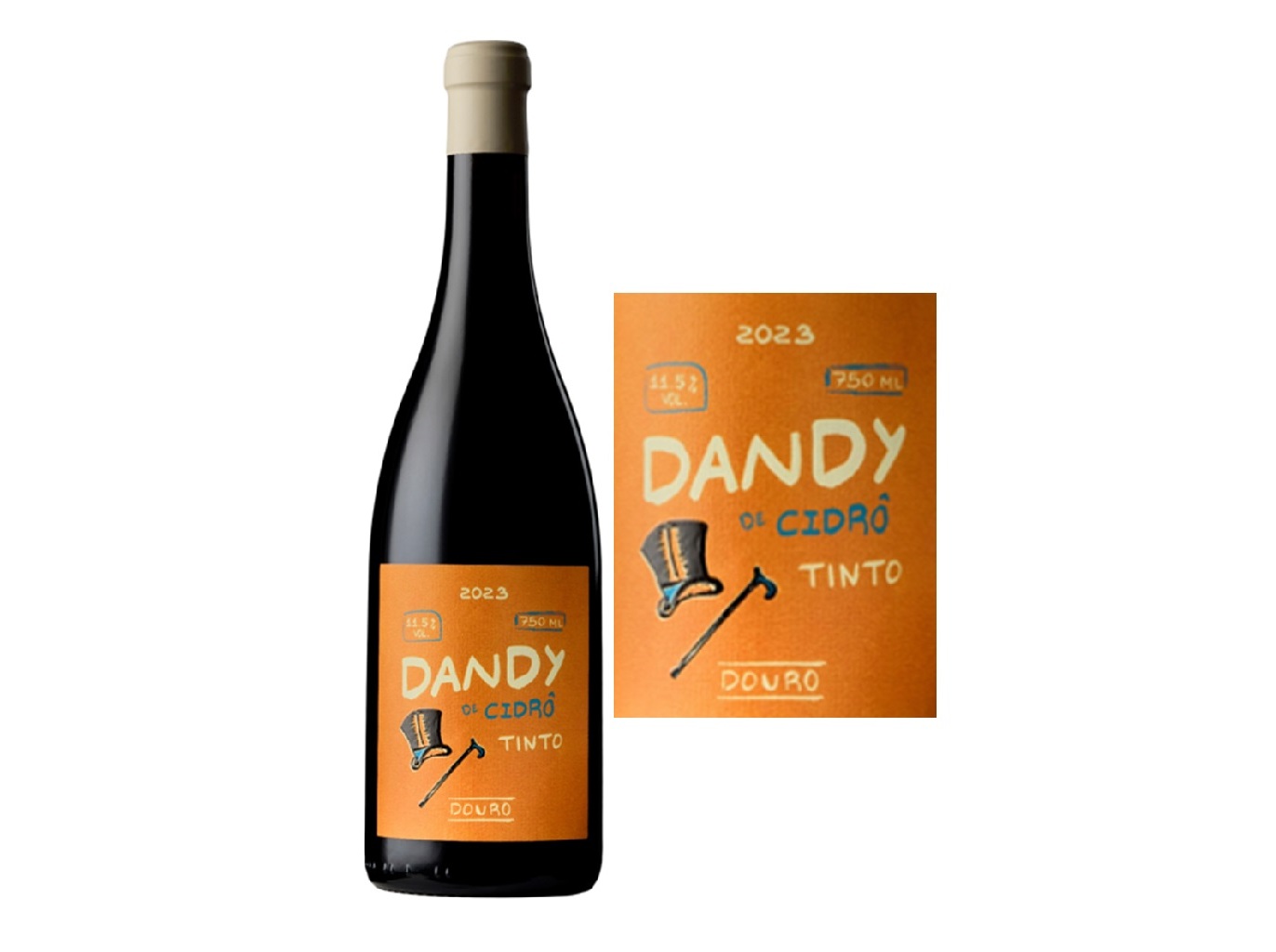 VINHO TINTO DANDY DE CIDRÔ DOURO 0.75L